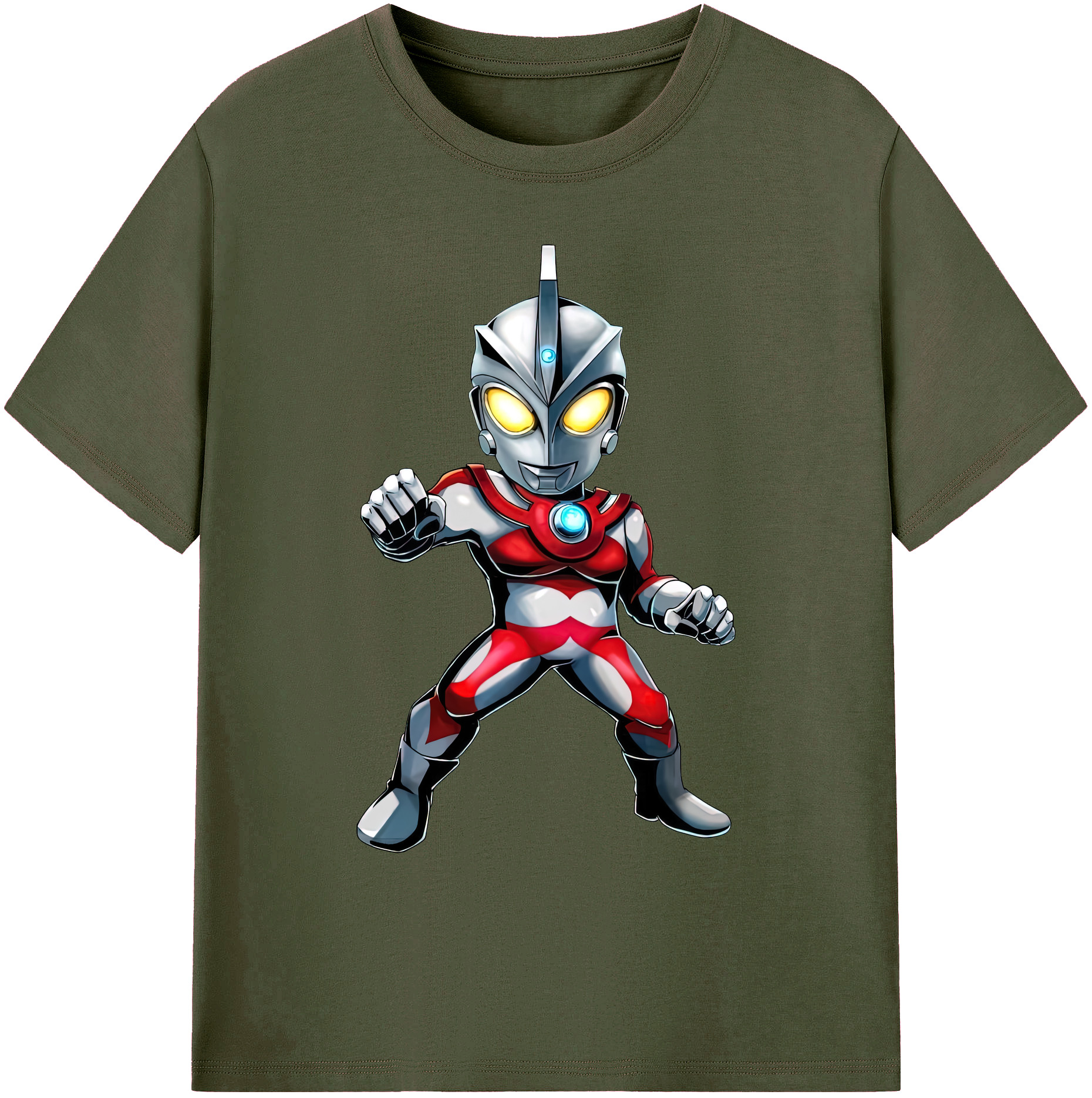 （画像用） ウルトラマン Ultraman 綿100％ メンズ半袖Tシャツ｜肌触りやわらか＆通気性